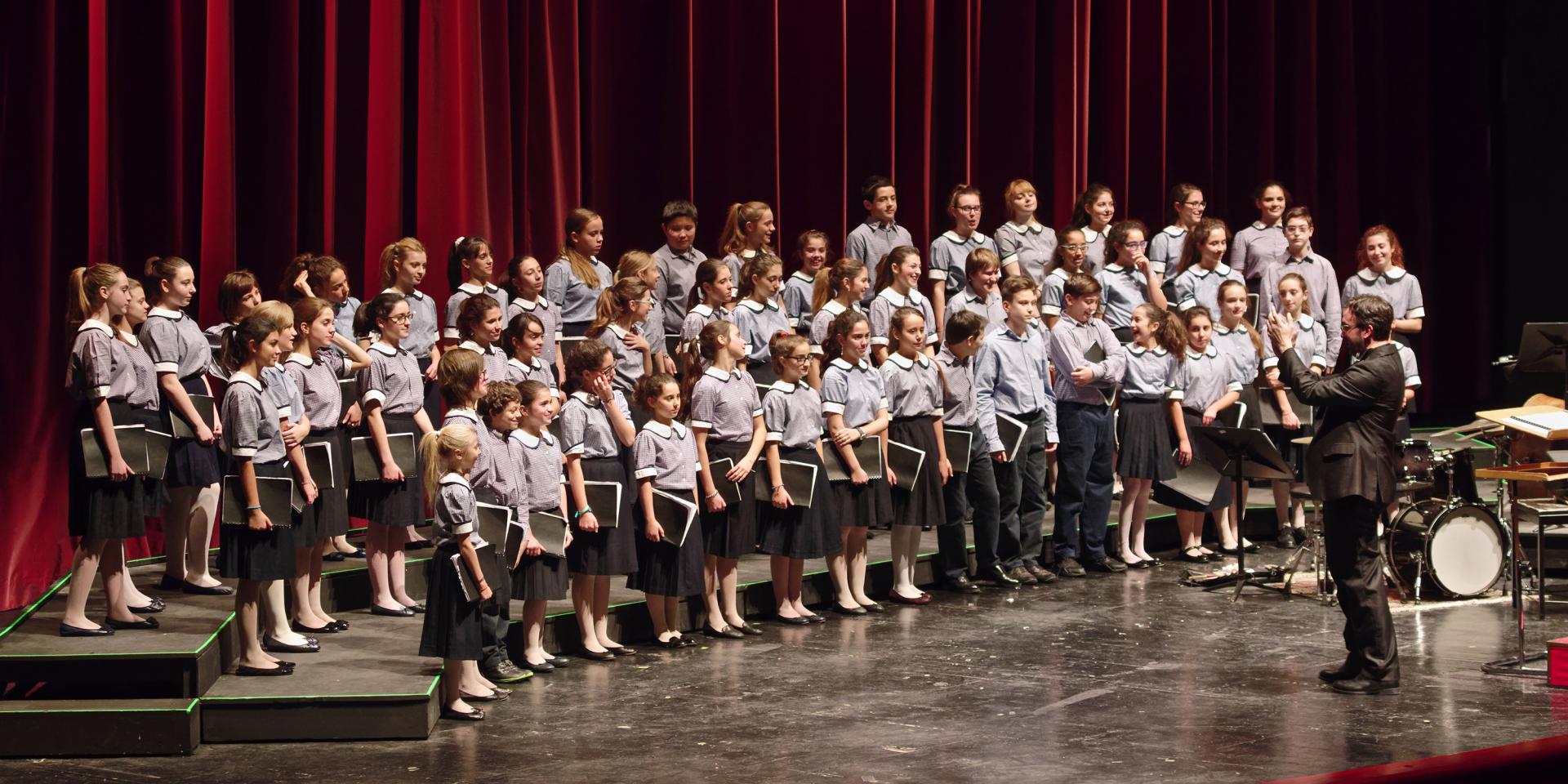 The Children Chorus of the Teatro Regio and of Conservatory 'G. Verdi' of Torino (ph Giorgio Vergnano)