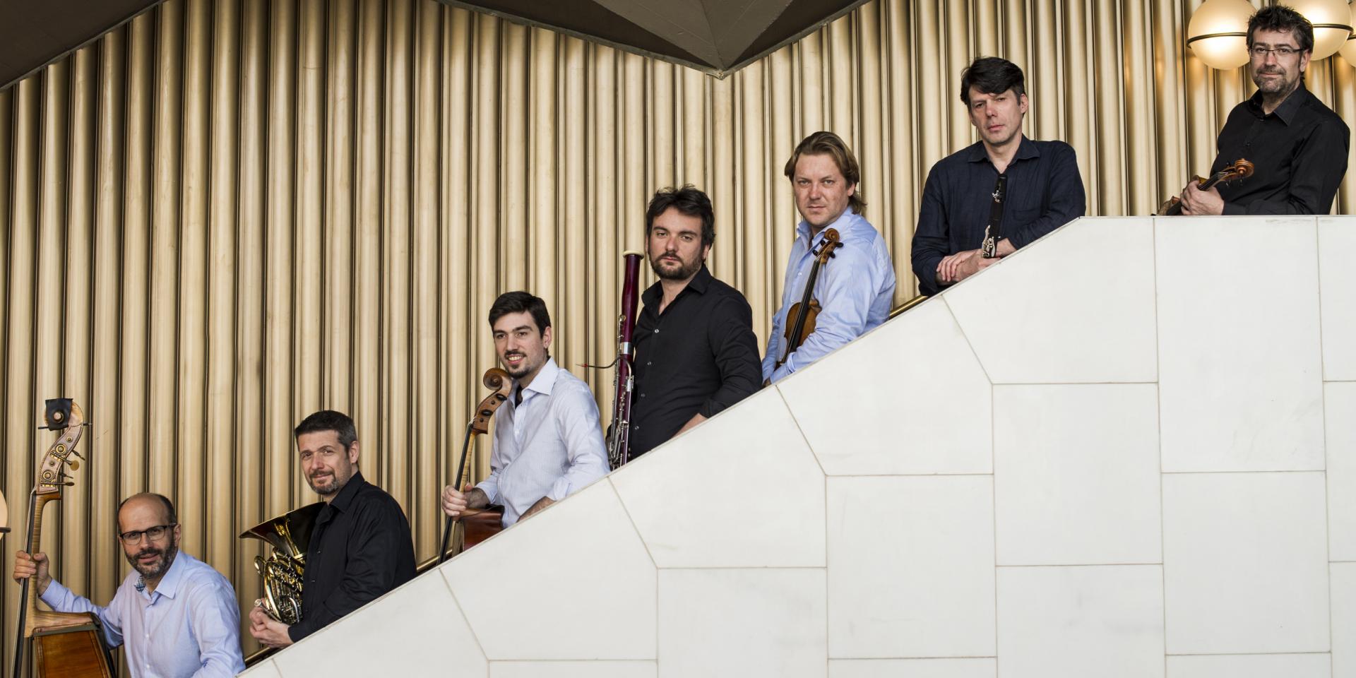 The chamber group of Teatro Regio Regio Septet (ph Marcello Jaconetti)