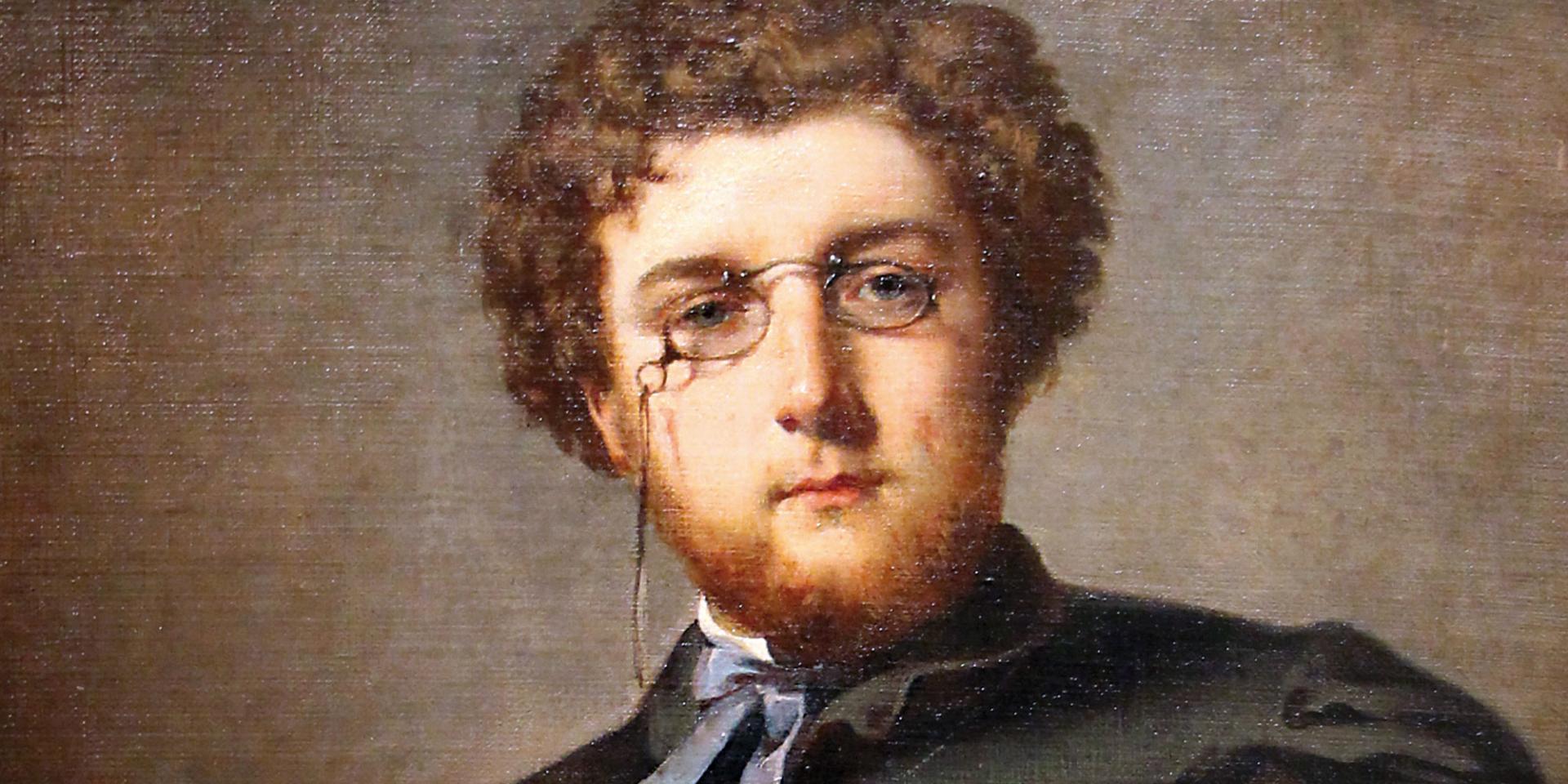 Félix Henri Giacomotti (1828-1909), Georges Bizet (1838-1875). Olio su tela, 1860. Parigi, Musée Carnavalet.