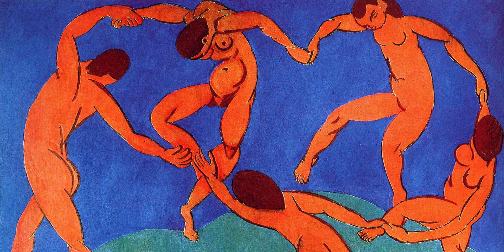 Henri Matisse, La Danse (1910). Olio su tela, Museo dell'Ermitage, San Pietroburgo