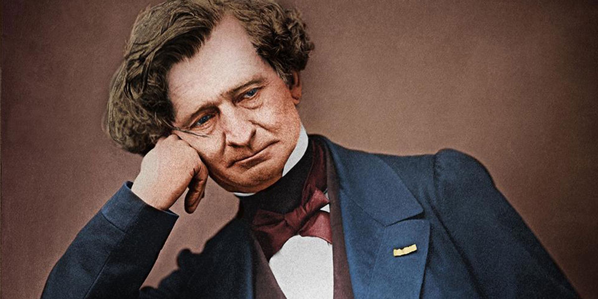 Hector Berlioz, picture of the 1863 by Pierre Petit