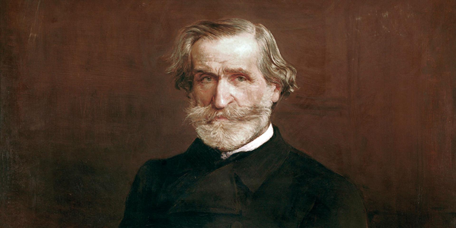 Portrait of Giuseppe Verdi