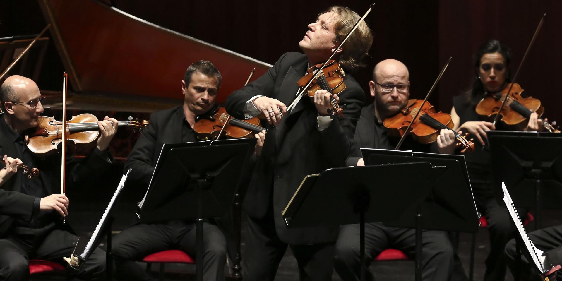 Sergey Galaktionov e l'Orchestra d'Archi Teatro Regio Torino (foto Ramella&Giannese)