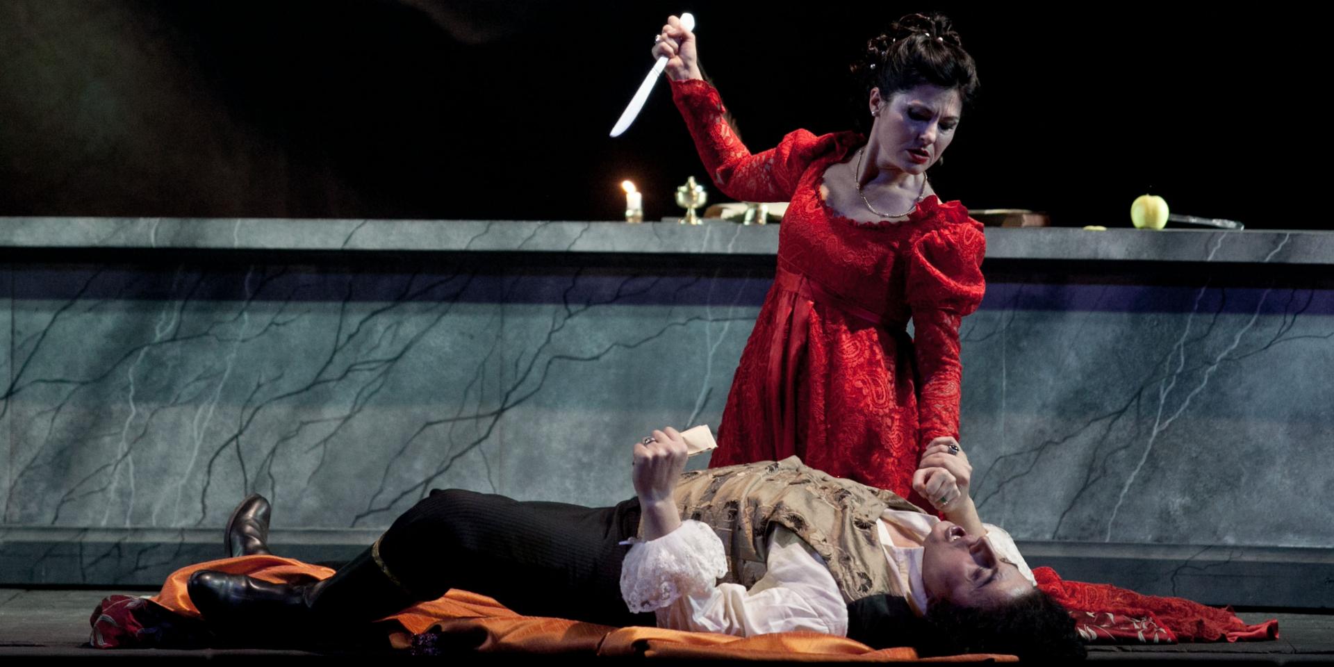 A stage photo of Tosca (ph Ramella&Giannese) A stage photo of Tosca (ph Ramella&Giannese)