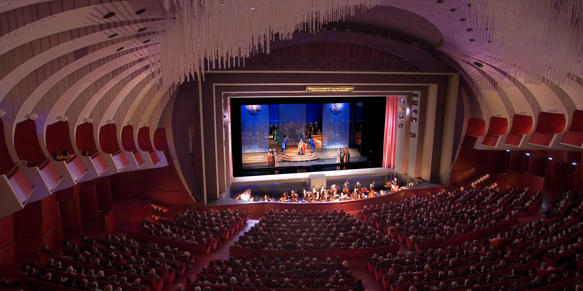 La sala del Teatro Regio