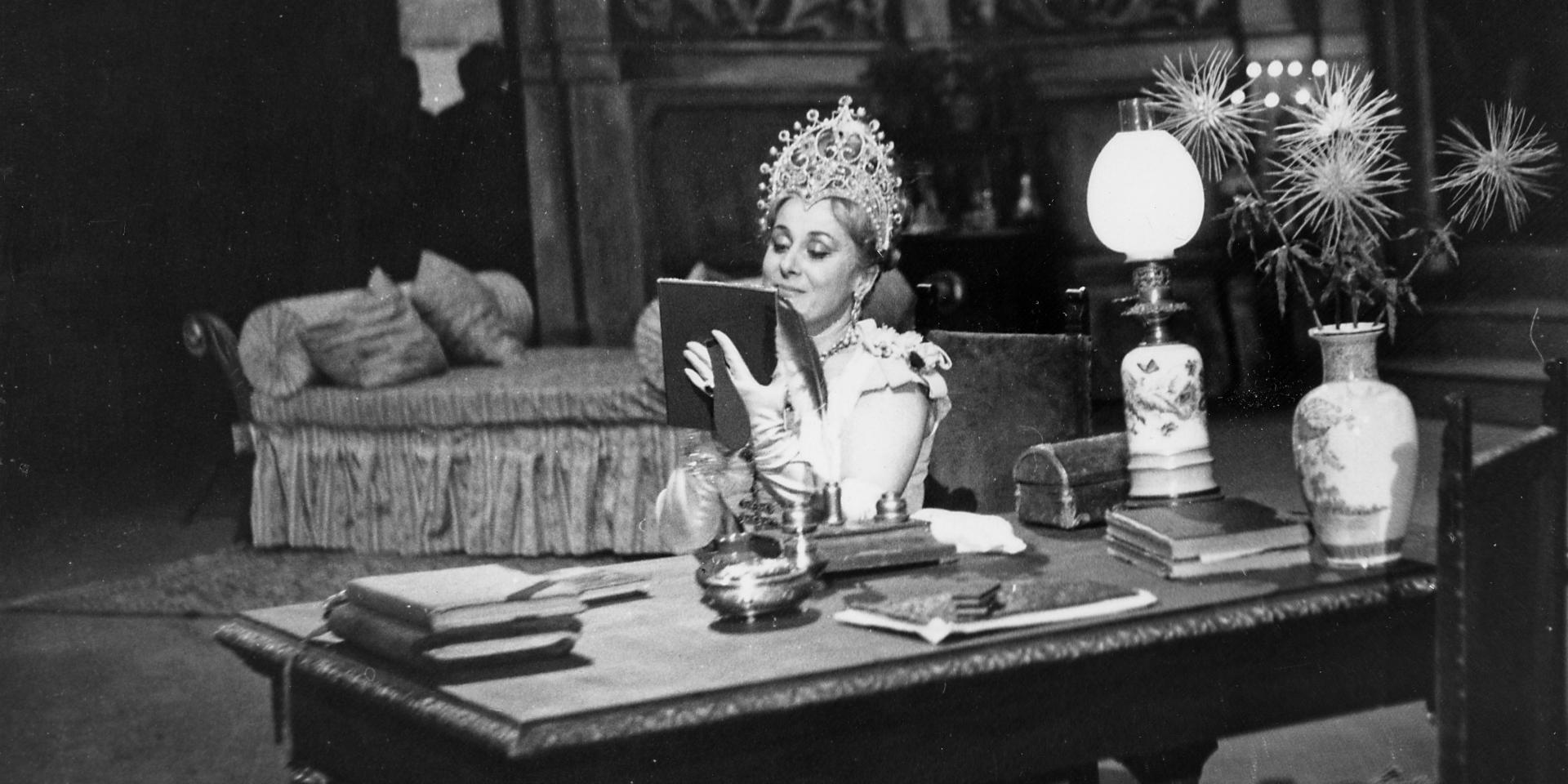 Antonietta Stella in Fedora nella Stagione d'Opera del Teatro Regio del 1967 Antonietta Stella in Fedora nella Stagione d'Opera del Teatro Regio del 1967