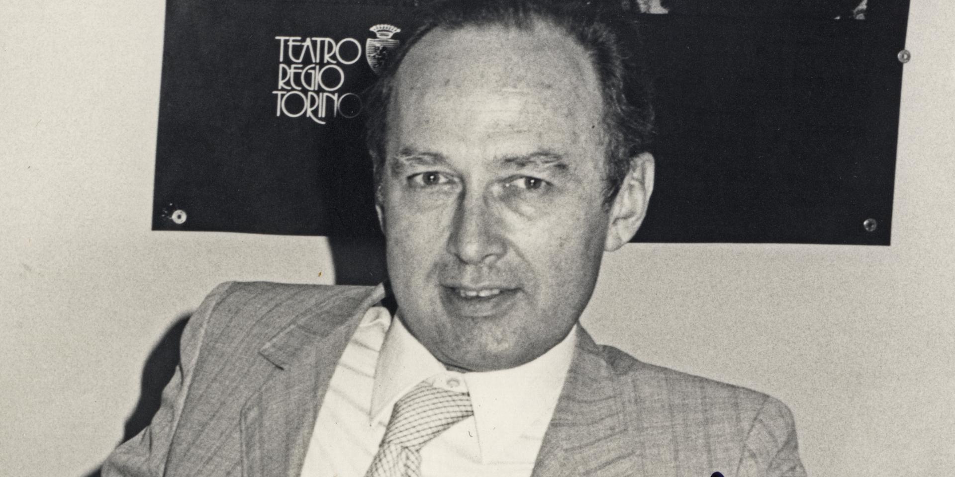 Piero Rattalino (Archivio Storico del Teatro Regio di Torino)