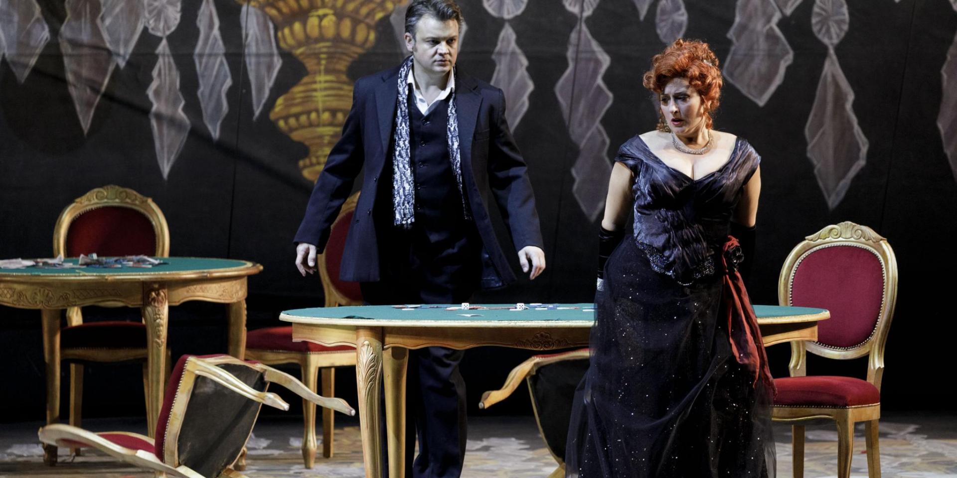 Dmytro Popov (Alfredo) and Maria Grazia Schiavo (Violetta)