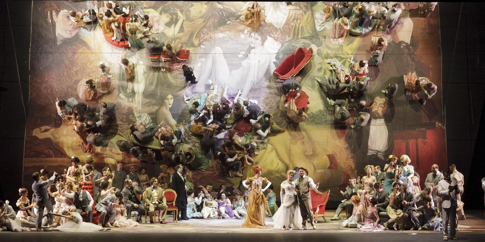 Stage foto of La traviata (foto Edoardo Piva)
