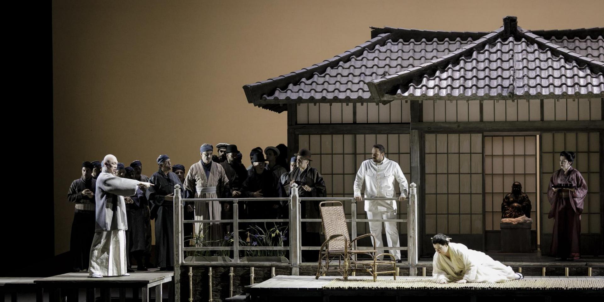 Murat Karahan (Pinkerton) and Rebeka Lokar (Madama Butterfly)