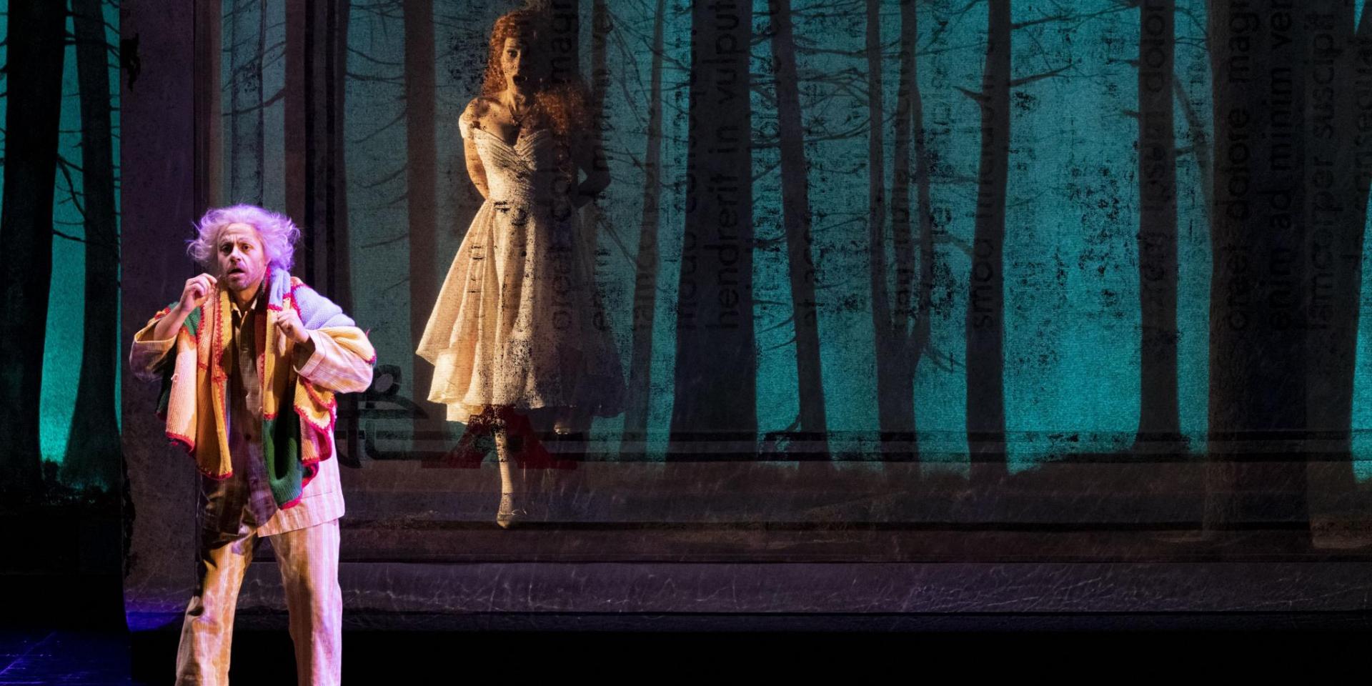 Markus Werba (Uberto) e María Rey-Joly (Agnese) - foto Edoardo Piva