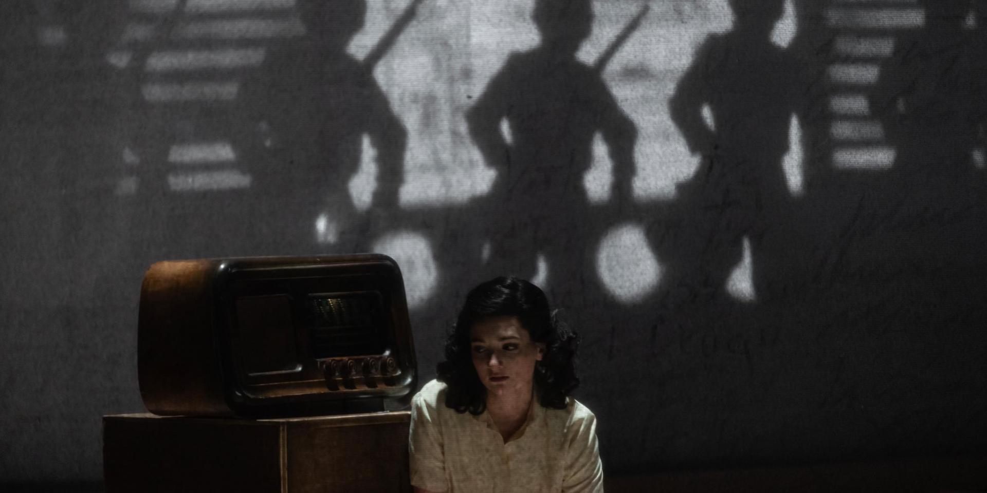 Shira Patchornik (Anna Frank). Foto di Andrea Macchia