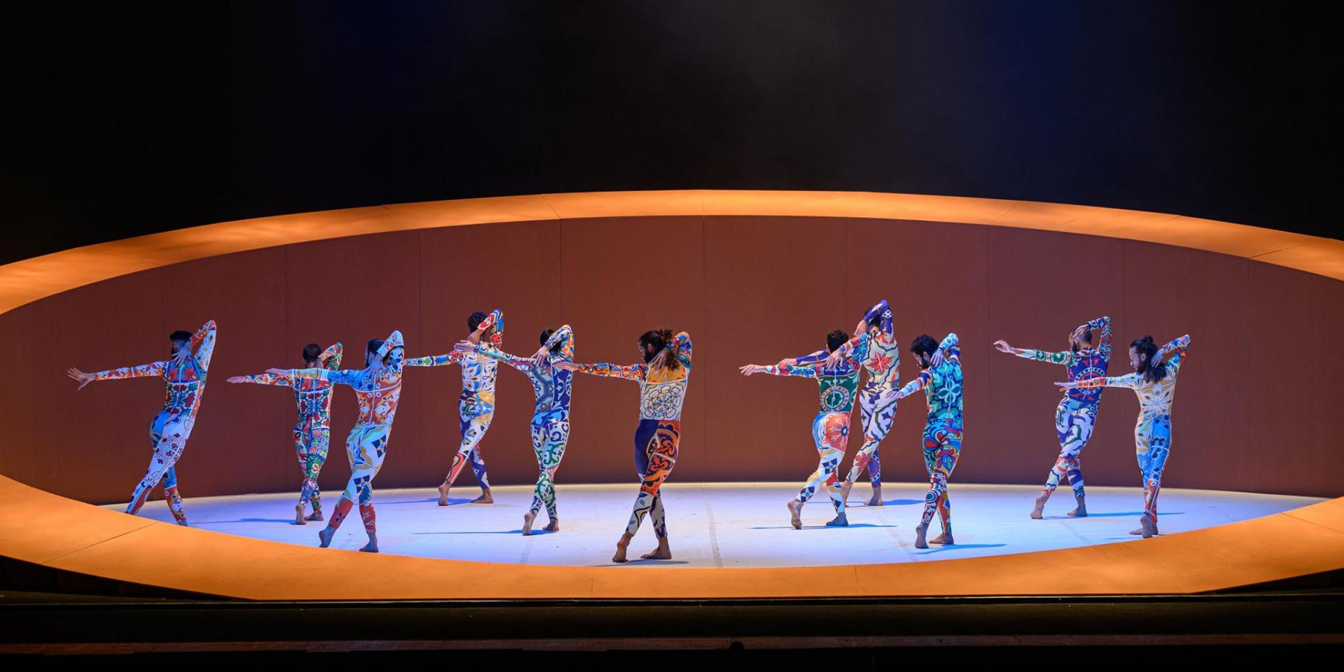 Foto di scena de La giara (foto Andrea Macchia)