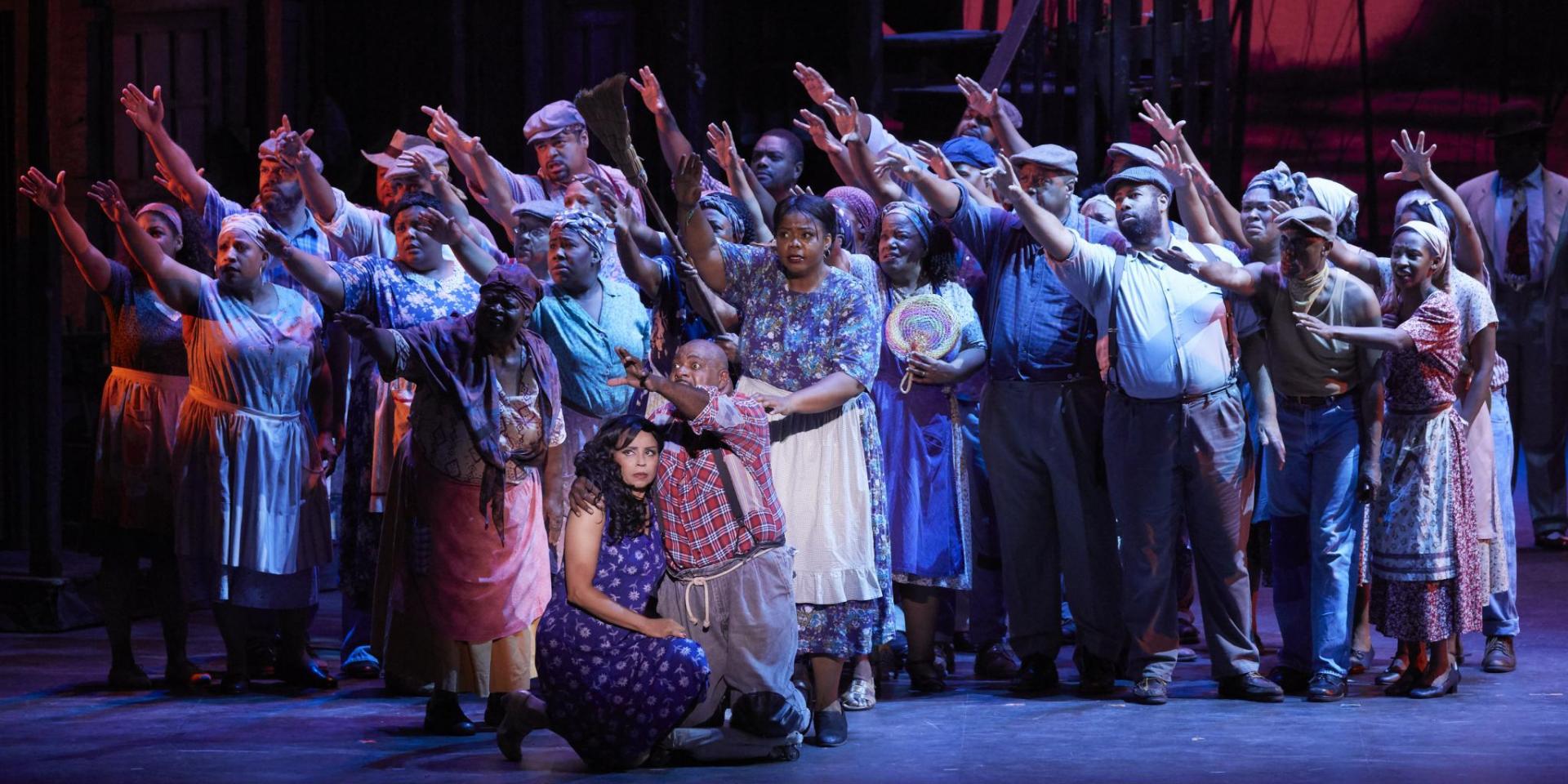 Foto di scena di Porgy and Bess (foto Edoardo Piva)