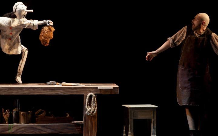 Foto di scena di Pinocchio (foto Ramella&Giannese)