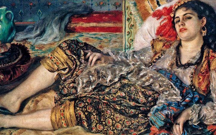 Auguste Renoir (1841-1919), Donna d’Algeri. Olio su tela, 1870. Washington, National Gallery of Art.