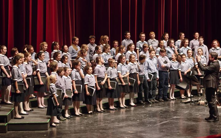 Il Coro di voci bianche del Teatro Regio (foto Giorgio Vergnano)