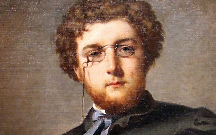 Félix Henri Giacomotti (1828-1909), Georges Bizet (1838-1875). Olio su tela, 1860. Parigi, Musée Carnavalet.