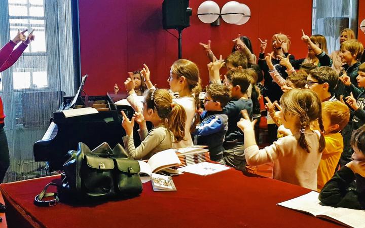 Le prove per la preparazione dei cori
