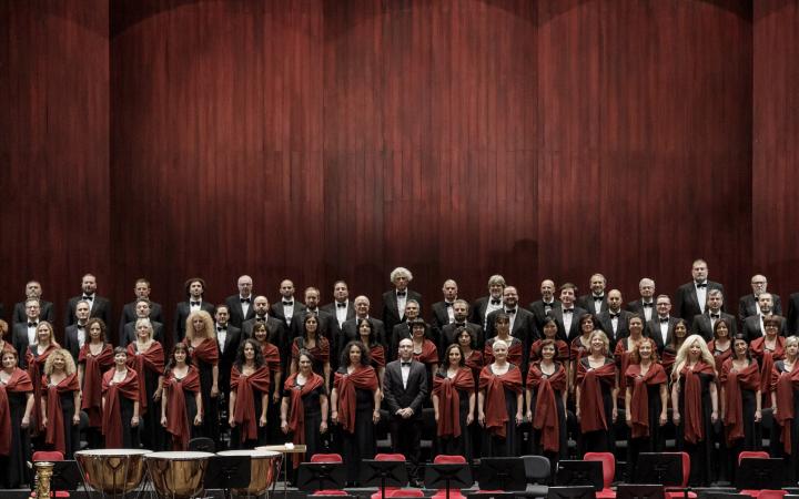 Il Coro Teatro Regio Torino con il maestro Andrea Secchi