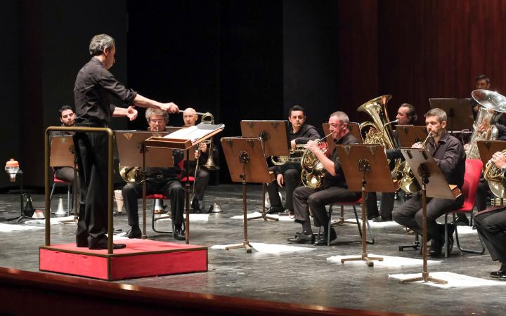 L'Ensemble Ottoni e Percussioni del Teatro Regio diretto da Giulio Laguzzi