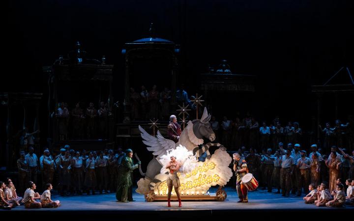 Stage photo of Pagliacci