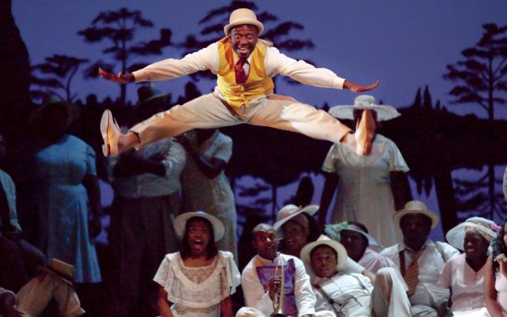 Foto di scena di Porgy and Bess (foto Luciano Romano)