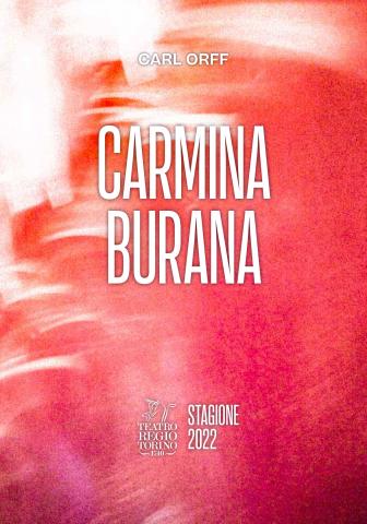 Copertina del volume su Carmina Burana