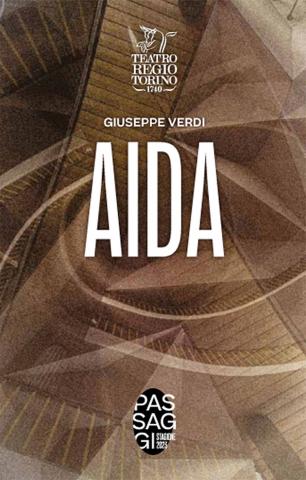 Copertina del programma di sala su Aida