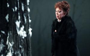 Mirella Freni in una scena del quadro III di Bohème