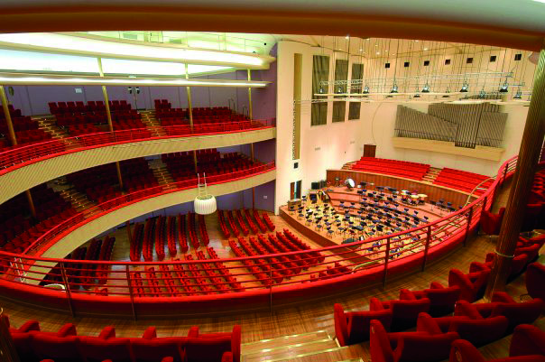 La sala dell'Auditorium Rai