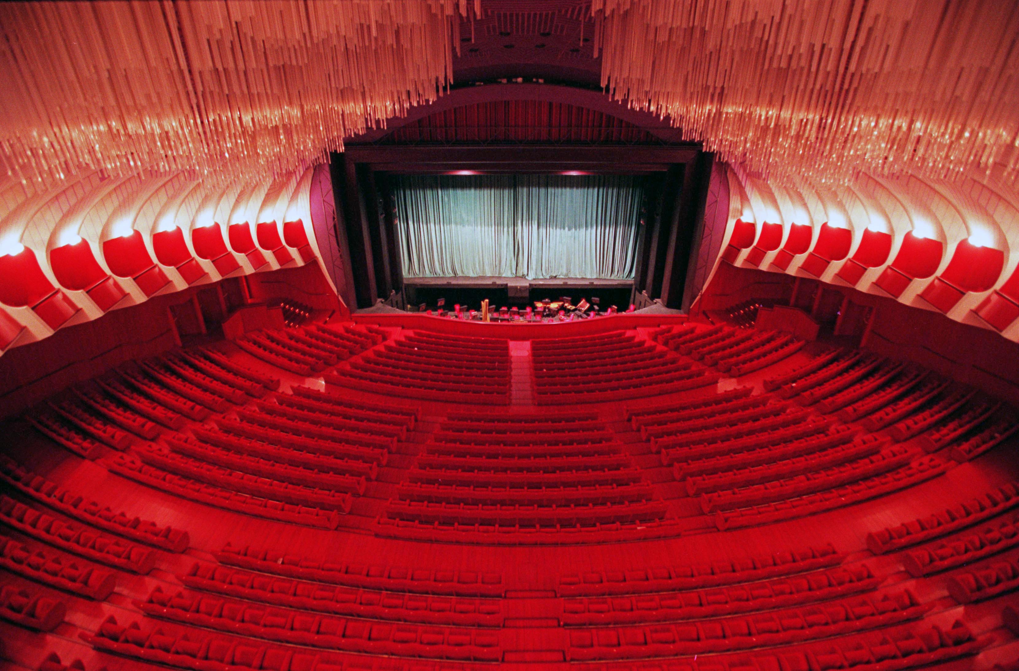 The stalls of the Teatro Regio