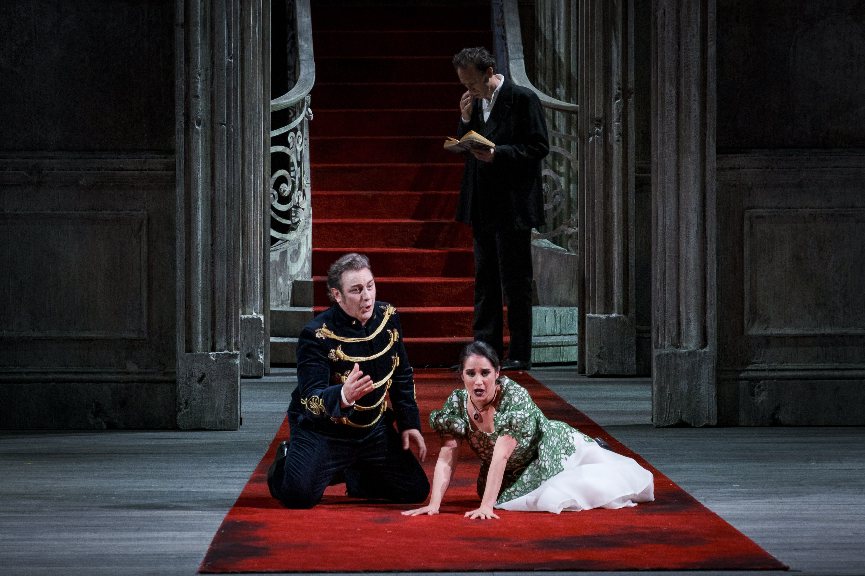 Foto di scena Hamlet con John Osborn e Sara Blanch