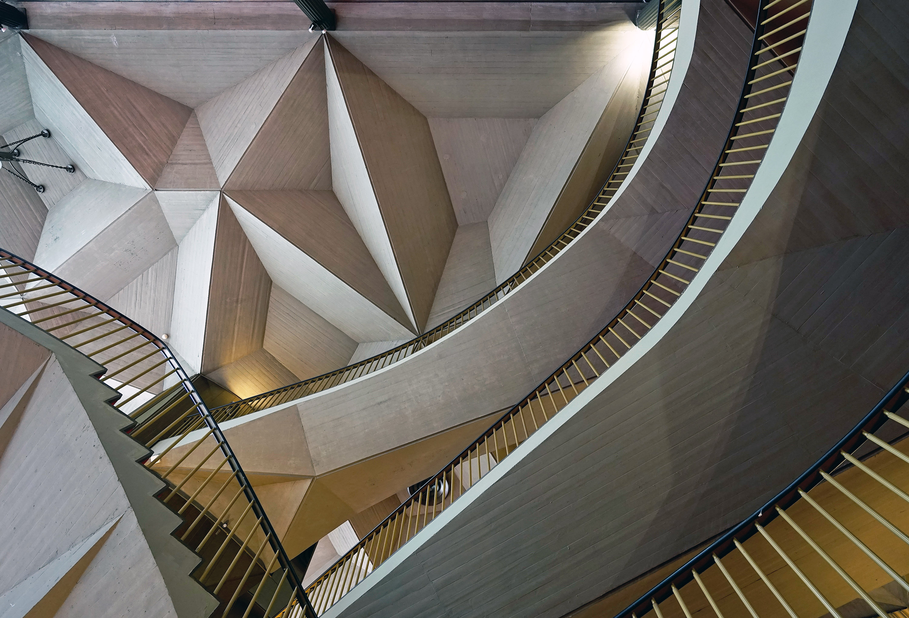 The ceiling of the Teatro Regio