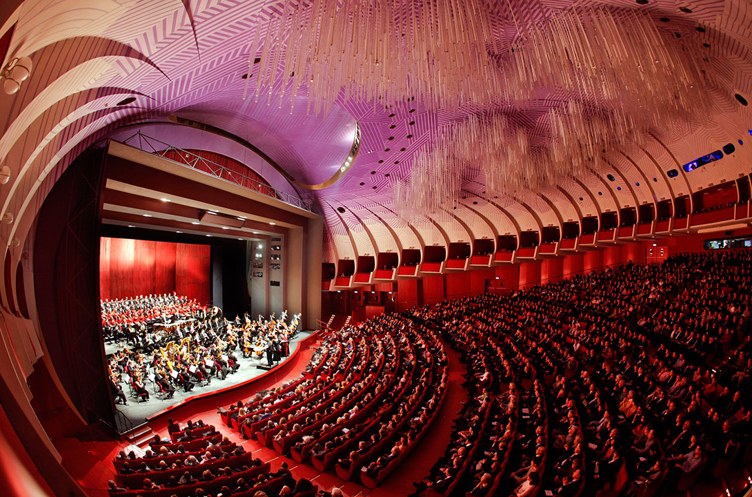 The hall of Teatro Regio