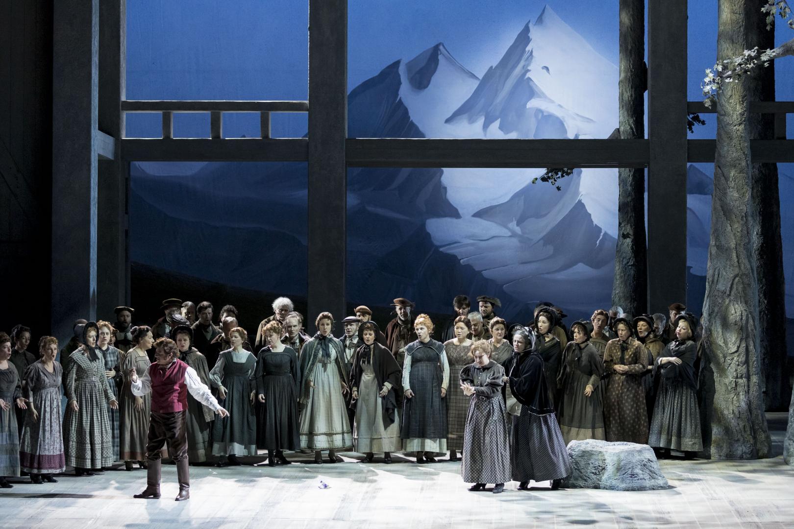 Foto di scena della Sonnambula