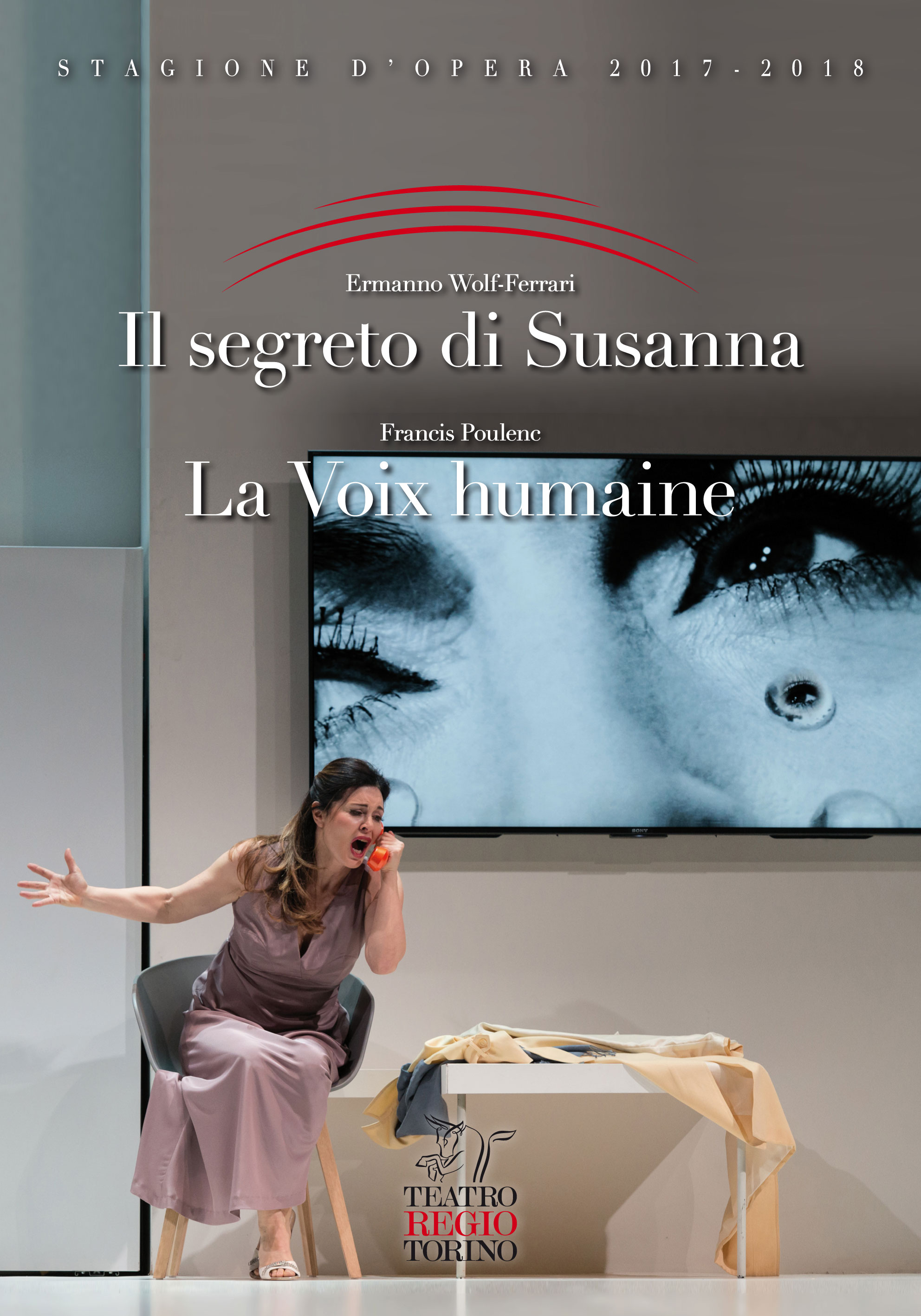 Copertina Il segreto di Susanna-La Voix humaine