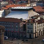 Il Teatro Regio nella cornice del  centro storico di Torino